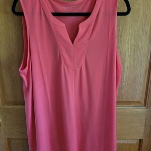 Susan Graver Liquid Knit Sleeveless Tunic